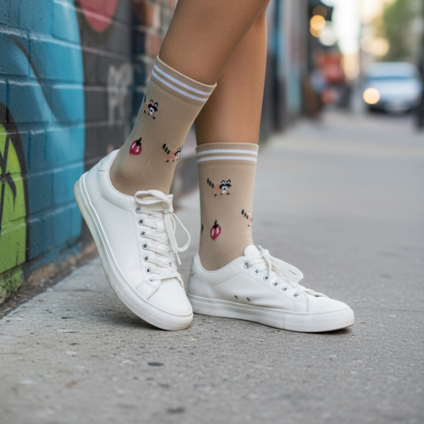 Cartoon Compression Socks [S/M]